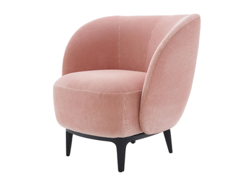 SOUFFLOT - Fabric armchair with removable cover with armrests by Ligne Roset - view 3